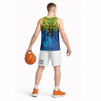 Solomon Islands Rugby Custom Basketball Jersey Simple Coat of arm Polynesian Pattern LT9 - Polynesian Pride