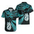 Matariki New Zealand Hawaiian Shirt Maori Manaia with Paua Shell - Aqua LT9 - Polynesian Pride