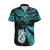 Custom Matariki New Zealand Hawaiian Shirt Maori Manaia with Paua Shell - Aqua LT9 Aqua - Polynesian Pride