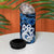 Matariki New Zealand 4 in 1 Can Cooler Tumbler Maori Manaia with Paua Shell - Blue