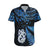 Custom Matariki New Zealand Hawaiian Shirt Maori Manaia with Paua Shell - Blue LT9 Blue - Polynesian Pride