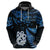 Custom Matariki New Zealand Hoodie Maori Manaia with Paua Shell Blue LT9 - Polynesian Pride