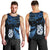 Custom Matariki New Zealand Men Tank Top Maori Manaia with Paua Shell - Blue LT9 - Polynesian Pride