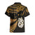 Custom Maori Hawaiian Shirt Matariki Stars Manaia with Paua Shell - Gold LT9 - Polynesian Pride