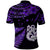 Custom New Zealand Polo Shirt Matariki NZ Manaia with Paua Shell Purple LT9 - Polynesian Pride