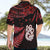 Matariki Hawaiian Shirt NZ New Year Manaia with Paua Shell - Red LT9 - Polynesian Pride