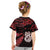 Matariki Kid T Shirt NZ New Year Manaia with Paua Shell - Red LT9 - Polynesian Pride