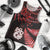 Custom Matariki Men Tank Top NZ New Year Manaia with Paua Shell - Red LT9 Red - Polynesian Pride