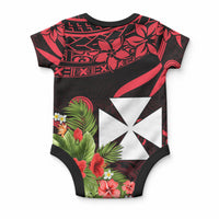 Wallis and Futuna Baby Onesie Happy Territory Day LT9 - Polynesian Pride