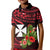 Wallis and Futuna Kid Polo Shirt Happy Territory Day LT9 Kid Red - Polynesian Pride