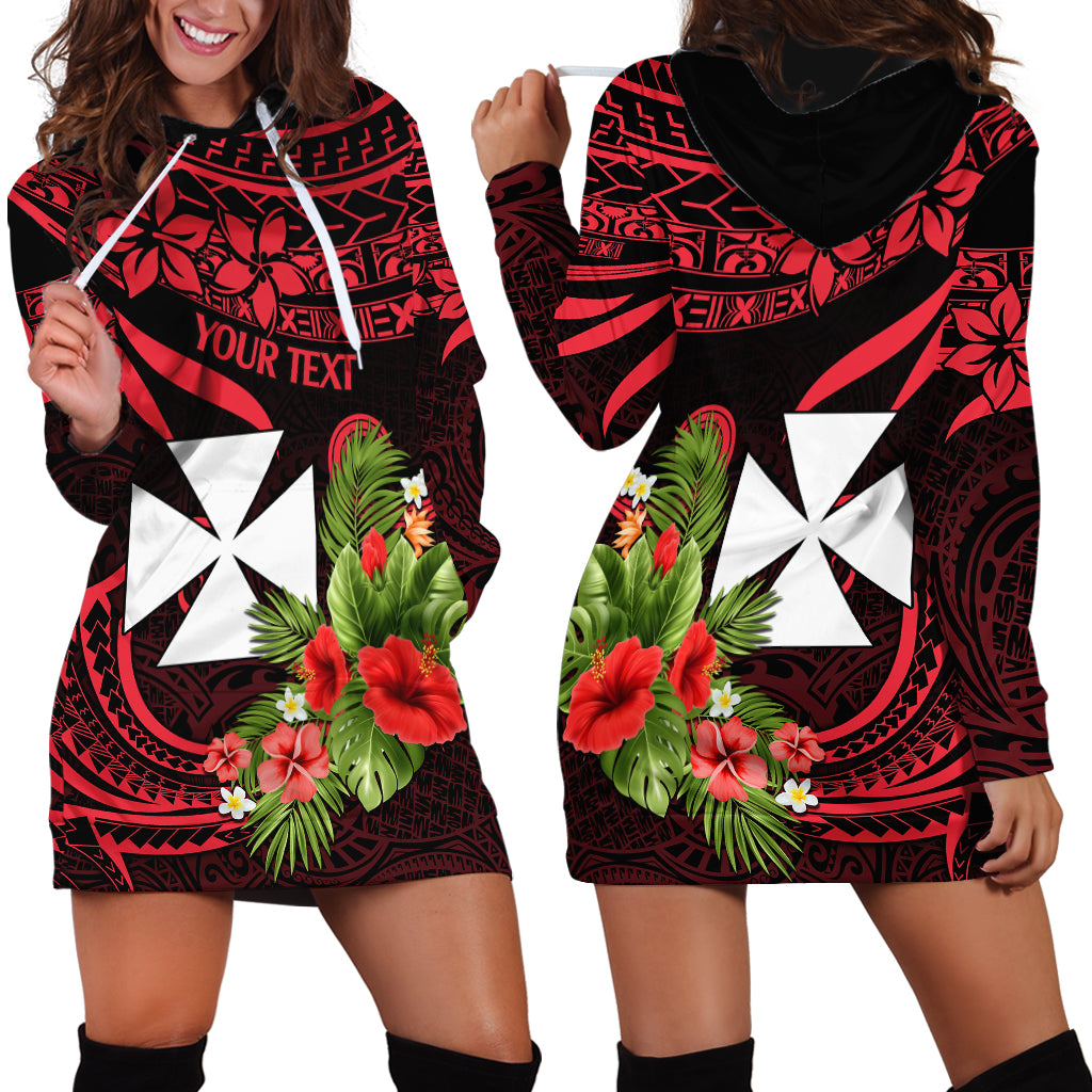 Custom Wallis and Futuna Hoodie Dress Happy Territory Day LT9 - Polynesian Pride