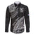 Fiji Rugby Family Matching Short Sleeve Bodycon Dress and Hawaiian Shirt Kaiviti Fijian Tribal World Cup Black LT9 Dad's Shirt - Long Sleeve Black - Polynesian Pride