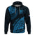 Fiji Rugby Hoodie Kaiviti Fijian Tribal World Cup Blue No2 LT9 Pullover Hoodie Blue - Polynesian Pride