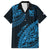 Custom Fiji Rugby Hawaiian Shirt Kaiviti Fijian Tribal World Cup Blue No2 LT9 Blue - Polynesian Pride