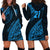 Custom Fiji Rugby Hoodie Dress Kaiviti Fijian Tribal World Cup Blue No2 LT9 - Polynesian Pride