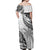 Fiji Rugby Off Shoulder Maxi Dress Kaiviti Fijian Tribal World Cup White LT9 - Polynesian Pride