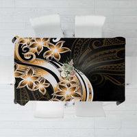 Plumeria Tribal Tattoo Tablecloth Gold Polynesian Pattern LT9 Gold - Polynesian Pride