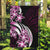 Plumeria Tribal Tattoo Garden Flag Pink Polynesian Pattern