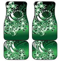 Cook Islands Tattoo Car Mats Plumeria Polynesian Pattern LT9 - Polynesian Pride