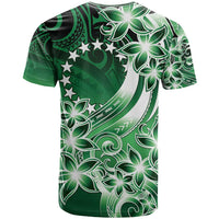 Cook Islands Tattoo T Shirt Plumeria Polynesian Pattern LT9 - Polynesian Pride