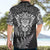 New Zealand Rugby Hawaiian Shirt Silver Fern All Black Mix Ta Moko White Style LT9 - Polynesian Pride