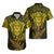 New Zealand Rugby Hawaiian Shirt Silver Fern All Black Mix Ta Moko Gold Style LT9 - Polynesian Pride