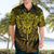 New Zealand Rugby Hawaiian Shirt Silver Fern All Black Mix Ta Moko Gold Style LT9 - Polynesian Pride