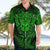 New Zealand Rugby Hawaiian Shirt Silver Fern All Black Mix Ta Moko Green Style LT9 - Polynesian Pride