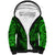 New Zealand Rugby Sherpa Hoodie Silver Fern All Black Mix Ta Moko Green Style LT9 Unisex Green - Polynesian Pride