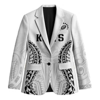 World Rugby Cook Islands Blazer Kukis Make History LT9 Unisex White - Polynesian Pride