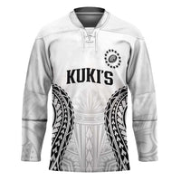 World Rugby Cook Islands Hockey Jersey Kukis Make History LT9 Unisex White - Polynesian Pride