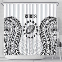 World Rugby Cook Islands Shower Curtain Kukis Make History LT9 - Polynesian Pride