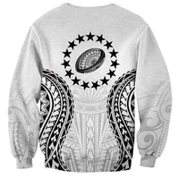 World Rugby Cook Islands Sweatshirt Kukis Make History LT9 - Polynesian Pride