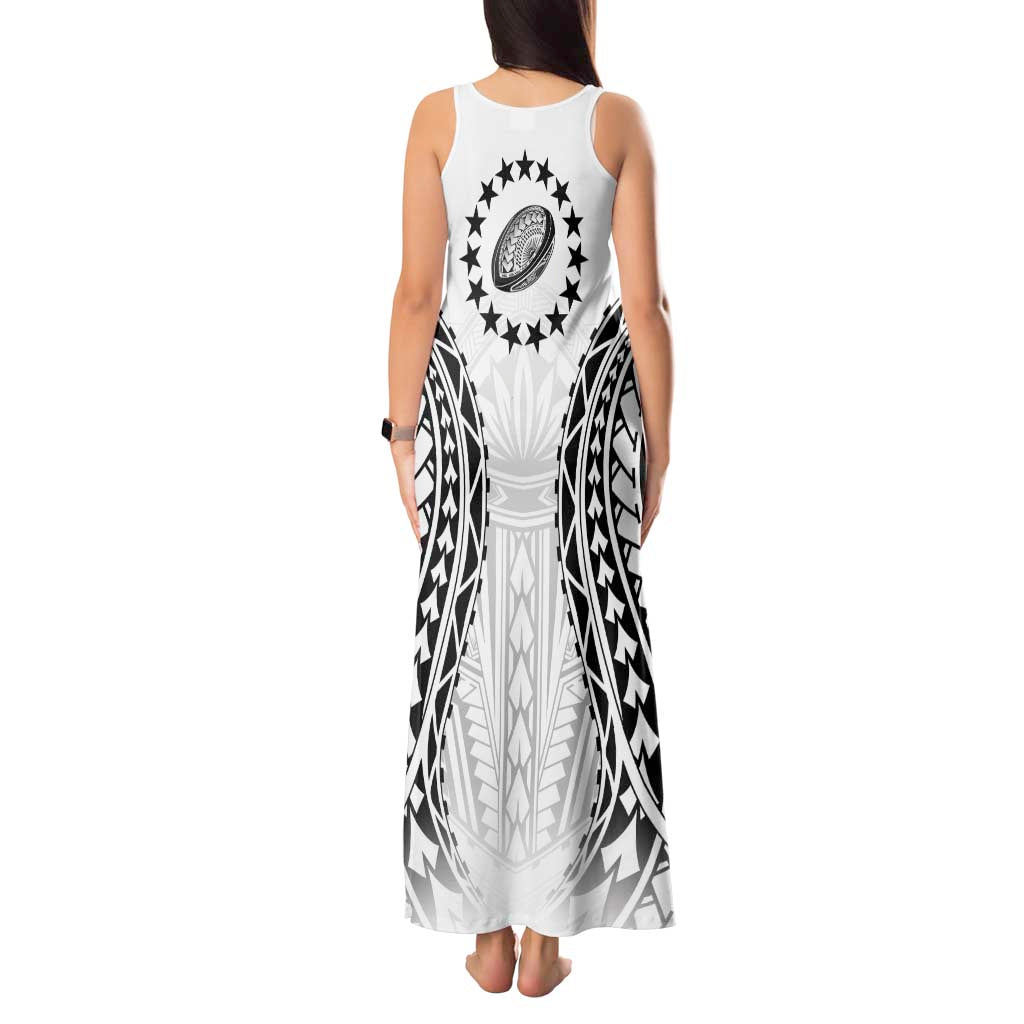 World Rugby Cook Islands Tank Maxi Dress Kukis Make History LT9 - Polynesian Pride