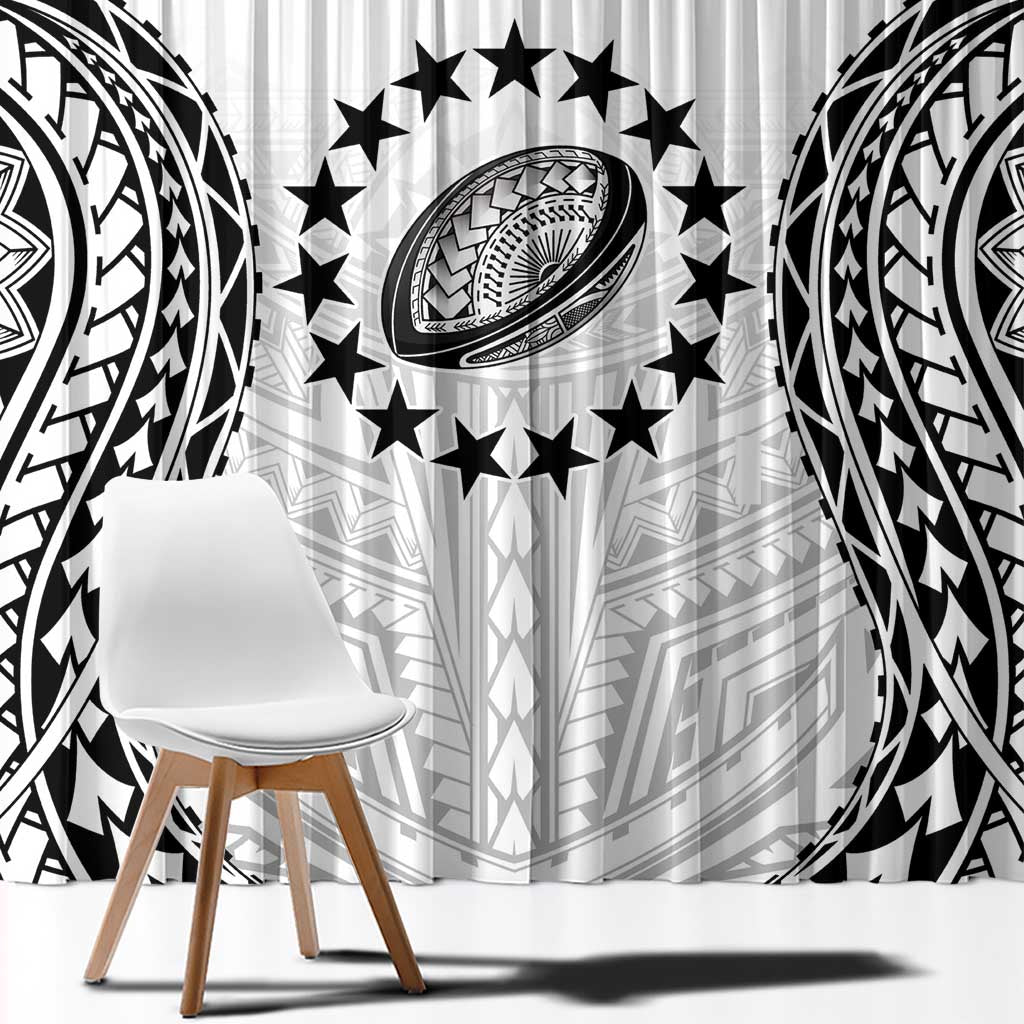 World Rugby Cook Islands Window Curtain Kukis Make History LT9 - Polynesian Pride