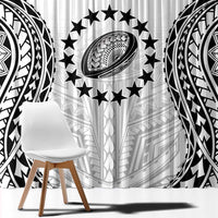 World Rugby Cook Islands Window Curtain Kukis Make History LT9 - Polynesian Pride