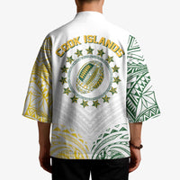 World Rugby Cook Islands Kimono White Polynesian Tribal Pattern LT9 - Polynesian Pride