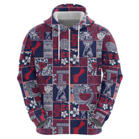 Guam Felis Pasgua Hoodie Pacific Patchwork Xmas Vibes LT9 - Polynesian Pride