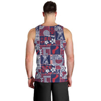 Guam Felis Pasgua Men Tank Top Pacific Patchwork Xmas Vibes LT9 - Polynesian Pride