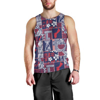 Guam Felis Pasgua Men Tank Top Pacific Patchwork Xmas Vibes LT9 - Polynesian Pride