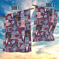 Manuia le Kerisimasi American Samoa Garden Flag Pacific Patchwork Xmas Vibes LT9 - Polynesian Pride