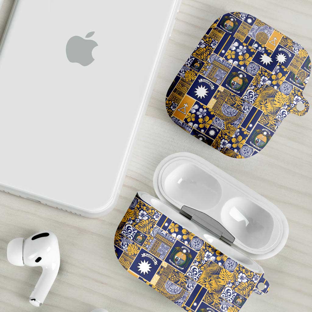 Ekamawir omo Nauru AirPods Case Pacific Patchwork Xmas Vibes LT9 - Polynesian Pride