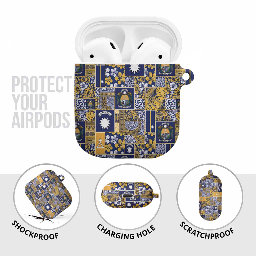 Ekamawir omo Nauru AirPods Case Pacific Patchwork Xmas Vibes LT9 - Polynesian Pride