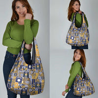 Ekamawir omo Nauru Grocery Bag Pacific Patchwork Xmas Vibes LT9 - Polynesian Pride