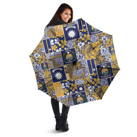 Ekamawir omo Nauru Umbrella Pacific Patchwork Xmas Vibes LT9 - Polynesian Pride