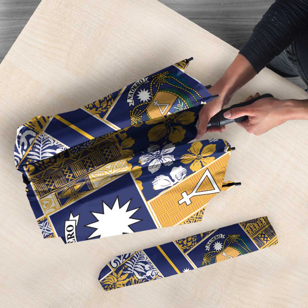 Ekamawir omo Nauru Umbrella Pacific Patchwork Xmas Vibes LT9 - Polynesian Pride