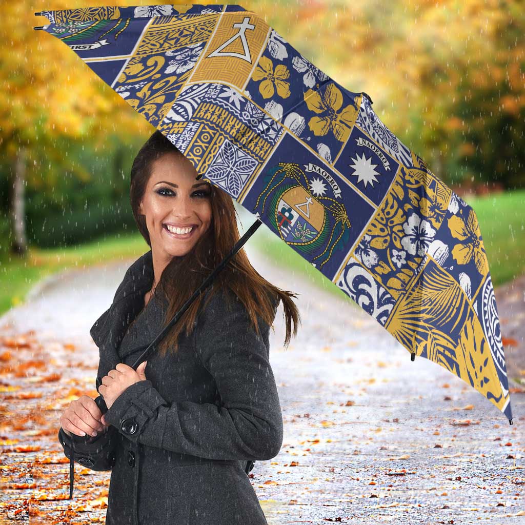 Ekamawir omo Nauru Umbrella Pacific Patchwork Xmas Vibes LT9 - Polynesian Pride