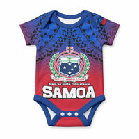 Polynesian Independent State of Samoa Gradient Baby Onesie LT9 Gradient - Polynesian Pride