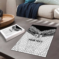 New Zealand Koru Fern Custom Puzzle Simple Taniko Motif LT9 - Polynesian Pride