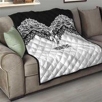 New Zealand Koru Fern Custom Quilt Simple Taniko Motif LT9 - Polynesian Pride